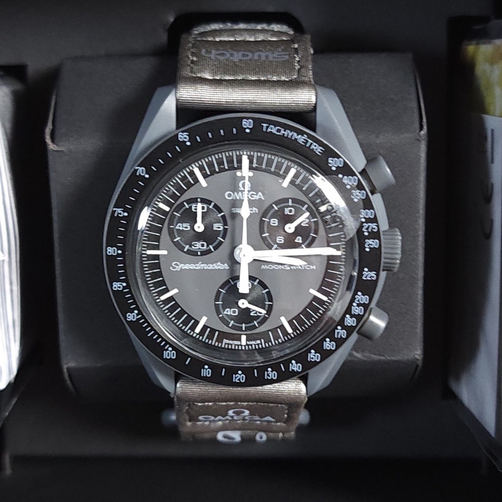 🍡Omega X Swatch MoonSwatch Mission To The Mercury Watch